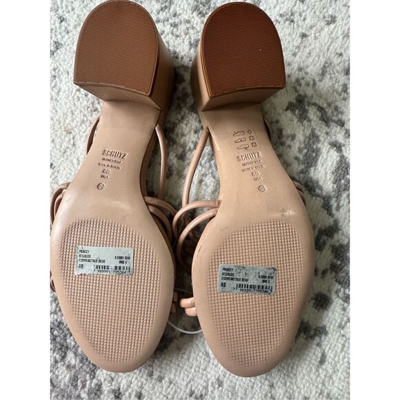 SCHUTZ NWOB Princey Leather Strappy Sandal - Picture 3 of 9
